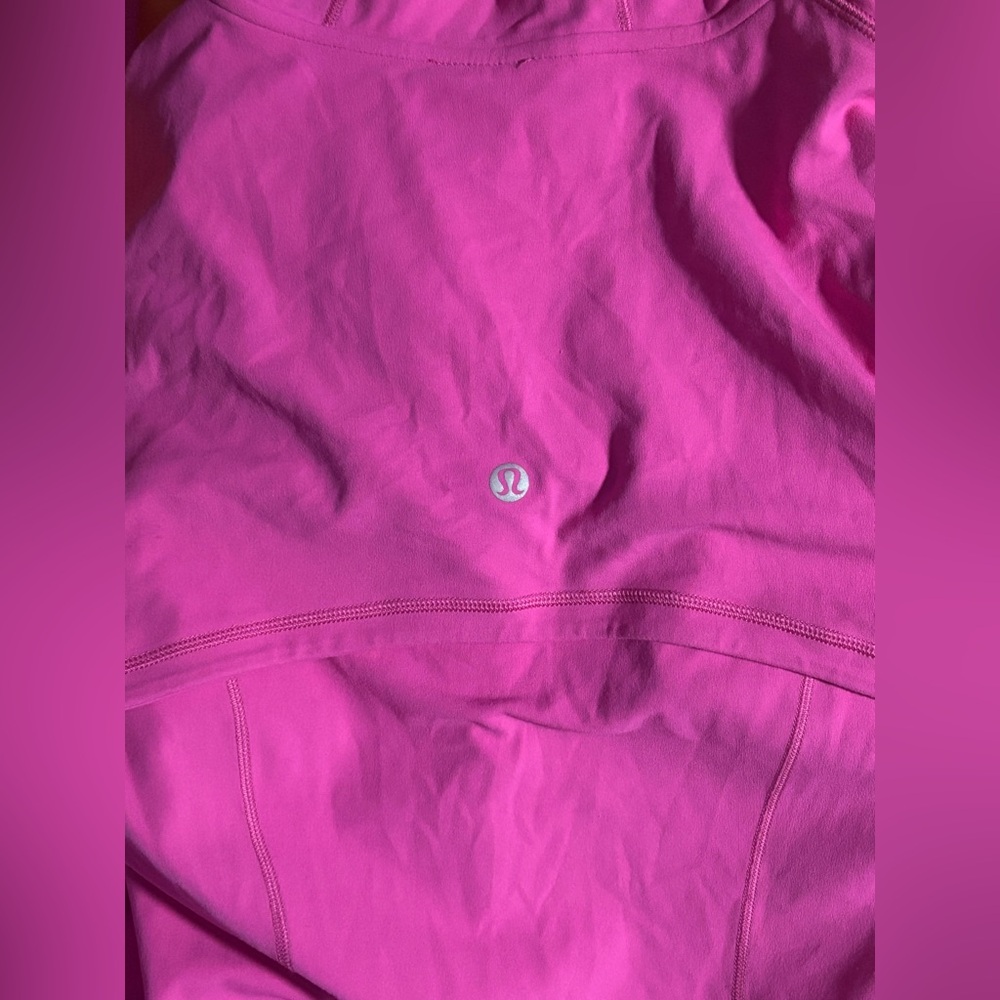 💖Lululemon Athletica Pink Zip-Up with Hood, Correct Color in First Pic! - Picture 4 of 5